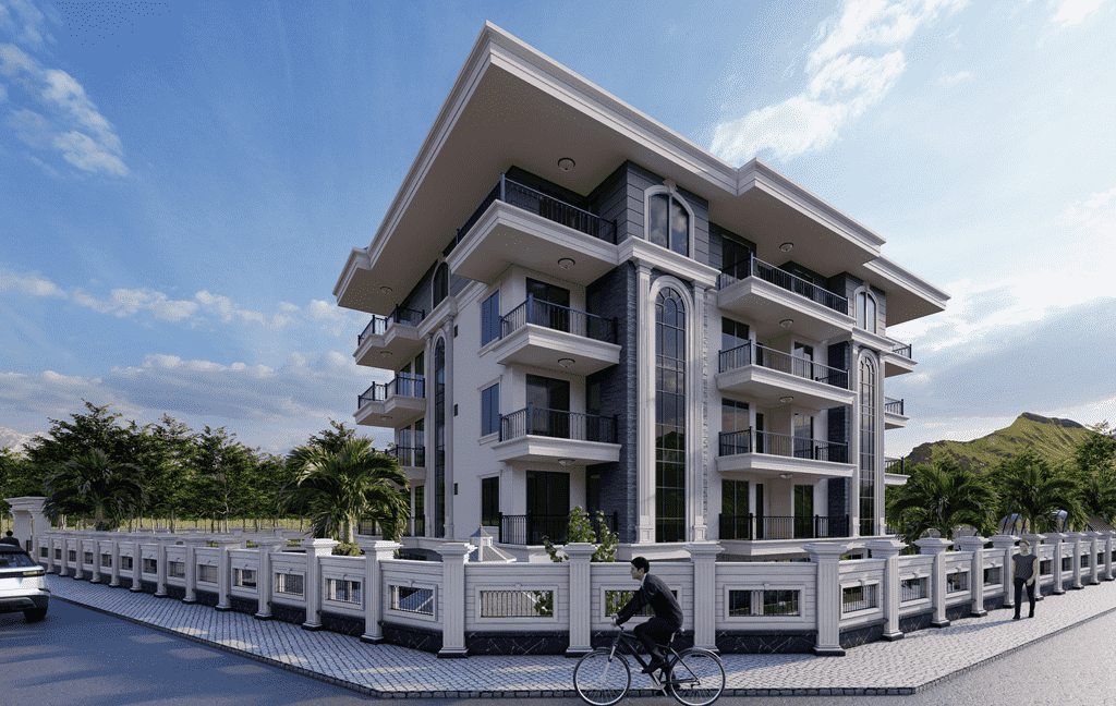 Nové rekreační apartmány na prodej v Turecku, část Alanya Oba