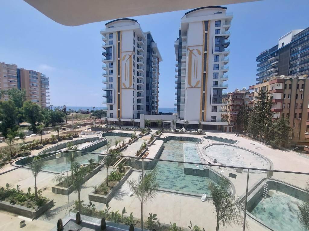 Zařízený apartmán 2+kk přímo na pláži s výhledem na moře Alanya - Mahmutlar