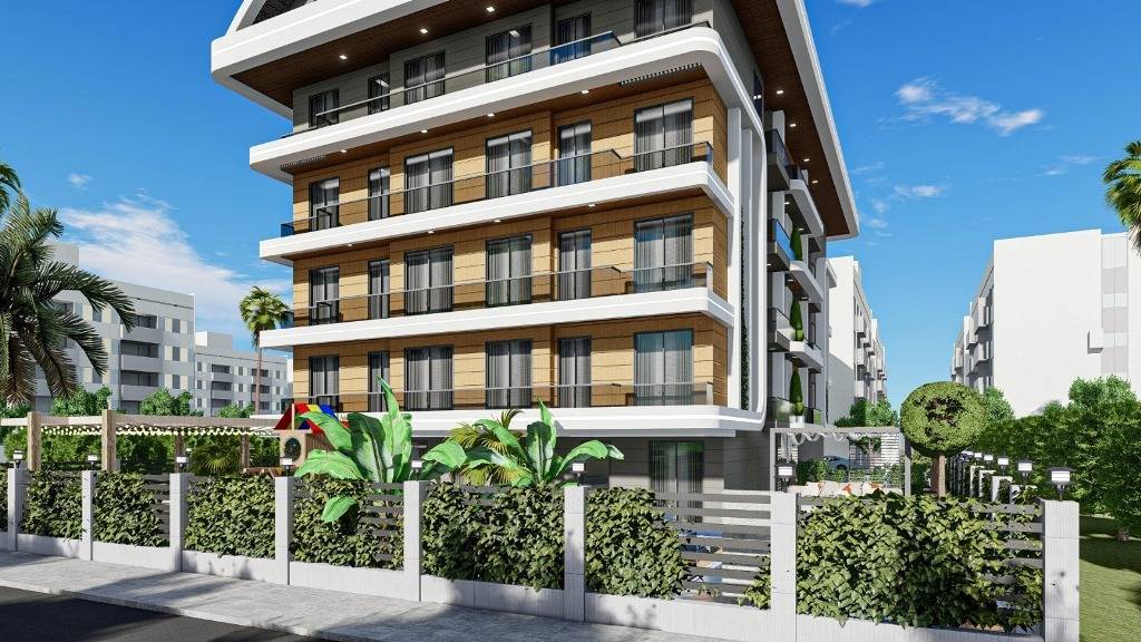 Nabízíme k prodeji atraktivní byty jen 250 m od pláže Alanya - Centrum