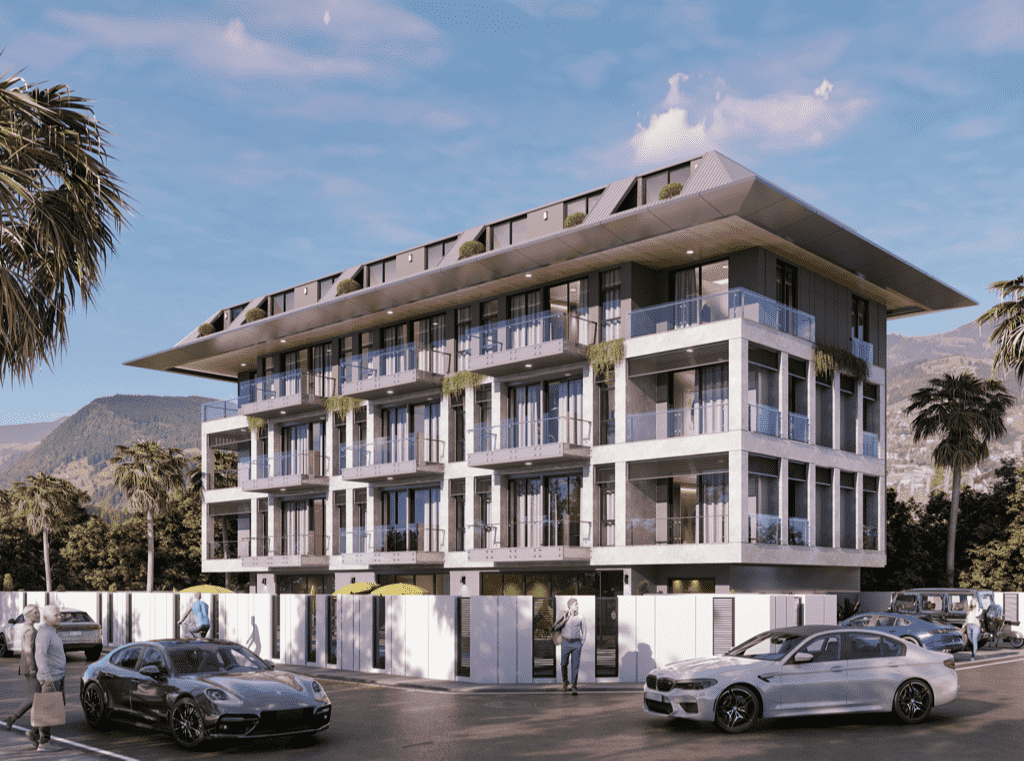 Byty na prodej v Turecku Alanya centrum - novostavba