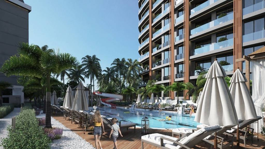 Moderní byty na prodej v Turecku část Avsallar Alanya