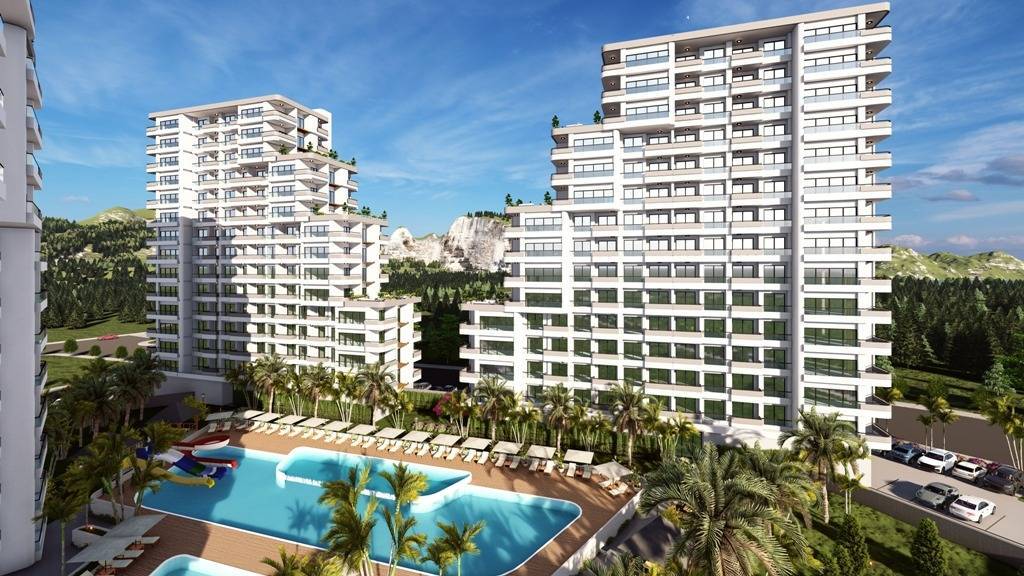 Bydlení u moře - hotové byty v Tece, Mersin