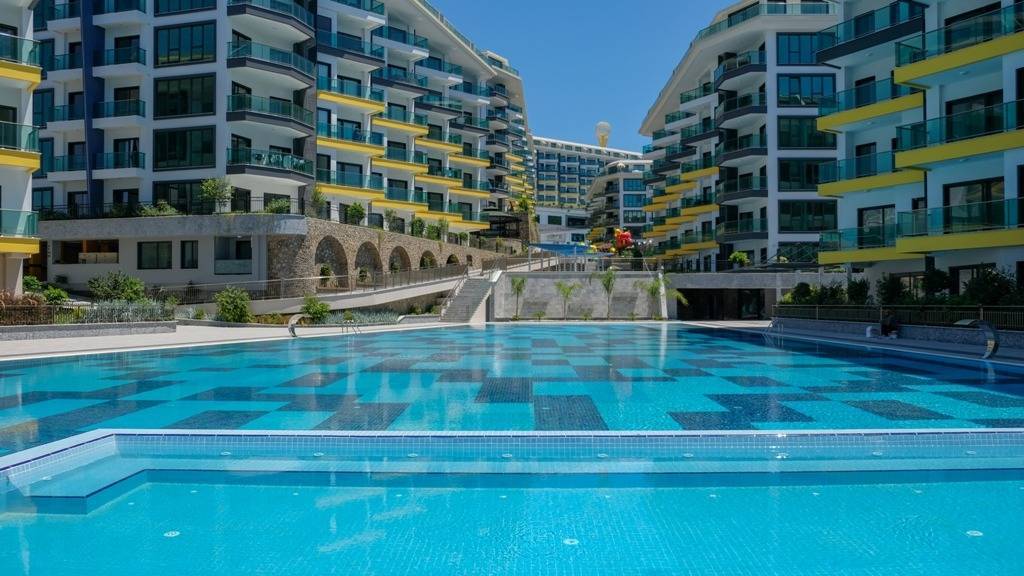 Zařízený byt s výhledem na moře Alanya Kargıcak Turecko