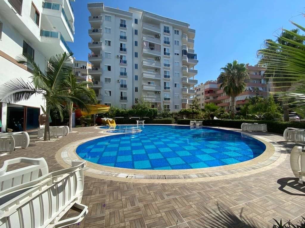 Zařízený apartmán s výhledem na moře Alanya - Mahmutlar