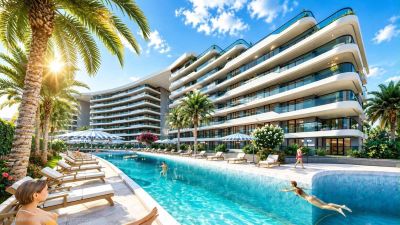 Luxusní byty na prodej v Turecku v blízkosti letiště Antalya