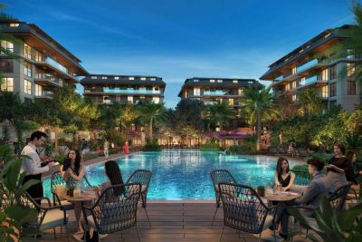 Moderní nové byty na prodej v Oba – Alanya