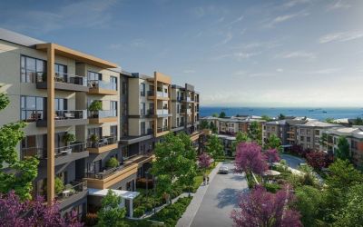 Prestižní bydlení s výhledem na moře Pendik Istanbul
