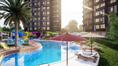 Moderní nové apartmány na prodej Mersin - Mezitli