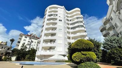 Plně zařízený byt 2+1 s výhledem na moře Alanya Tosmur