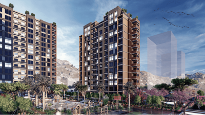 Stylové byty Mersin Tece se nacházejí v ideální lokalitě