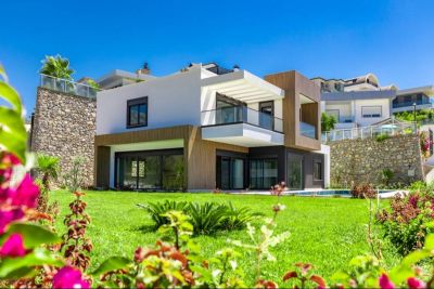 Luxusní vila s úchvatným výhledem na moře Alanya - Kargıcak