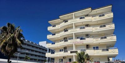 Zařízený třípokojový byt s výhledem na moře Alanya Konaklı Turecko