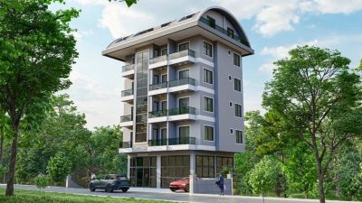 Nově postavené apartmány na prodej za nízkou cenu Alanya Avsallar