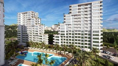 Bydlení u moře - hotové byty v Tece, Mersin